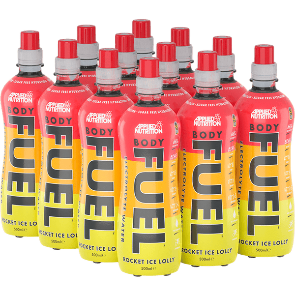 Applied Nutrition Body Fuel Electrolyte Water 12x500ml Rocket Ice Lolly