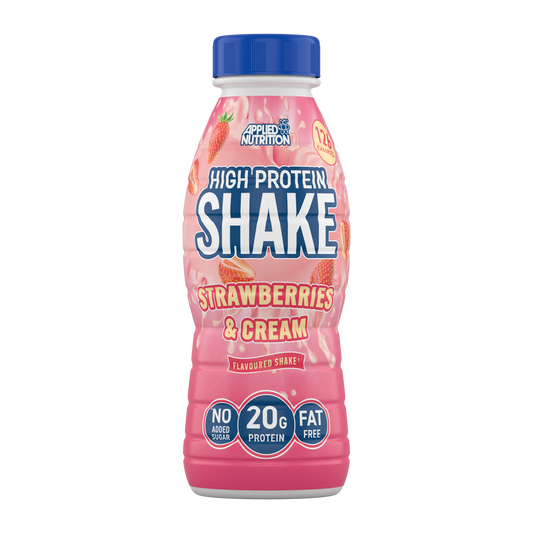 Applied Nutrition High Protein Shake 8x330ml Strawberries and Cream