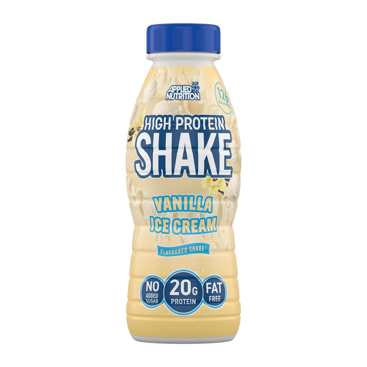 Applied Nutrition High Protein Shake 8x330ml Vanilla Ice Cream