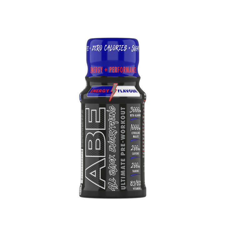 Applied Nutrition ABE (All Black Everything) Shots 12x60ml Energy