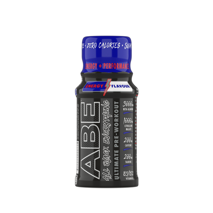 Applied Nutrition ABE (All Black Everything) Shots 12x60ml Energy