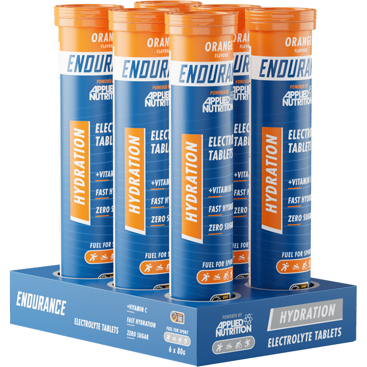 Applied Nutrition Effervescent Electrolyte Tabs 6x20 Tabs Orange