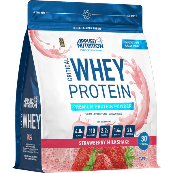 Applied Nutrition Critical Whey 900g Strawberry