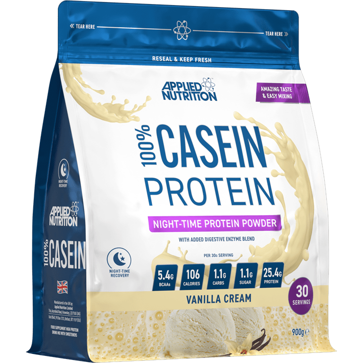 Applied Nutrition Casein 900g Vanilla