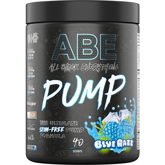 Applied Nutrition ABE (All Black Everything) PUMP Pre-Workout 500g Blue Razz