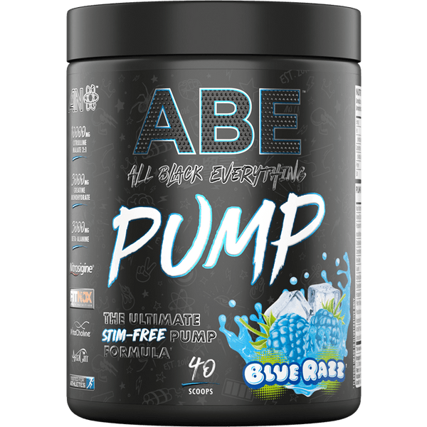 Applied Nutrition ABE (All Black Everything) PUMP Pre-Workout 500g Blue Razz