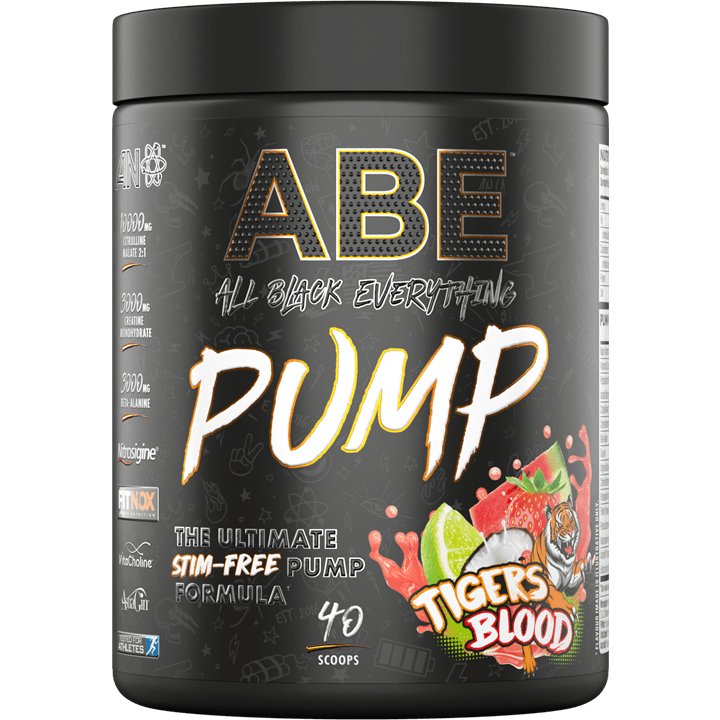 Applied Nutrition ABE (All Black Everything) PUMP Pre-Workout 500g Tigers Blood