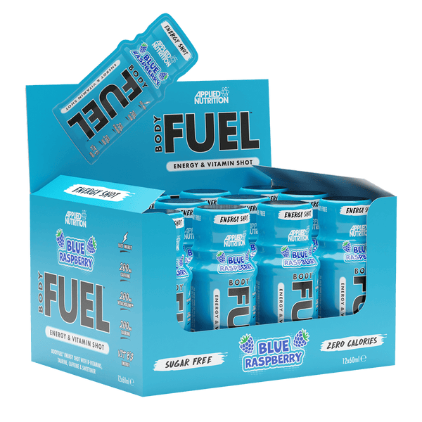 Applied Nutrition Body Fuel Energy Shots 12x60ml Blue Raspberry