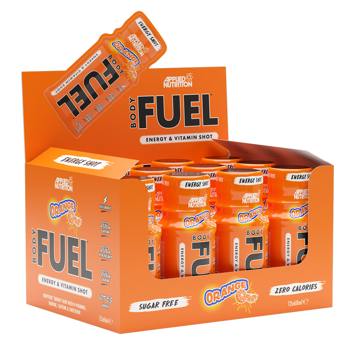 Applied Nutrition Body Fuel Energy Shots 12x60ml Orange