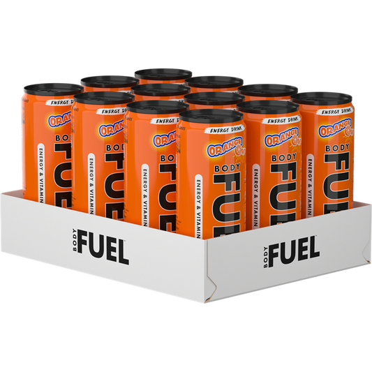 Applied Nutrition Body Fuel Energy Can 12x330ml Orange