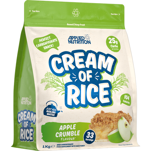 Applied Nutrition Cream Of Rice 1kg Apple Crumble