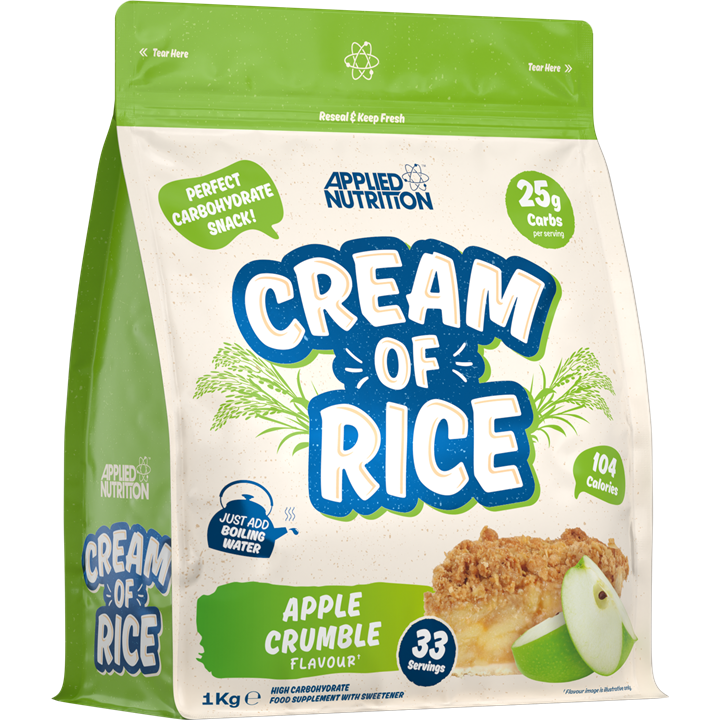 Applied Nutrition Cream Of Rice 1kg Apple Crumble