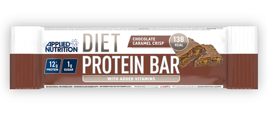 Applied Nutrition Diet Protein Bar 12x45g Chocolate Caramel Crisp