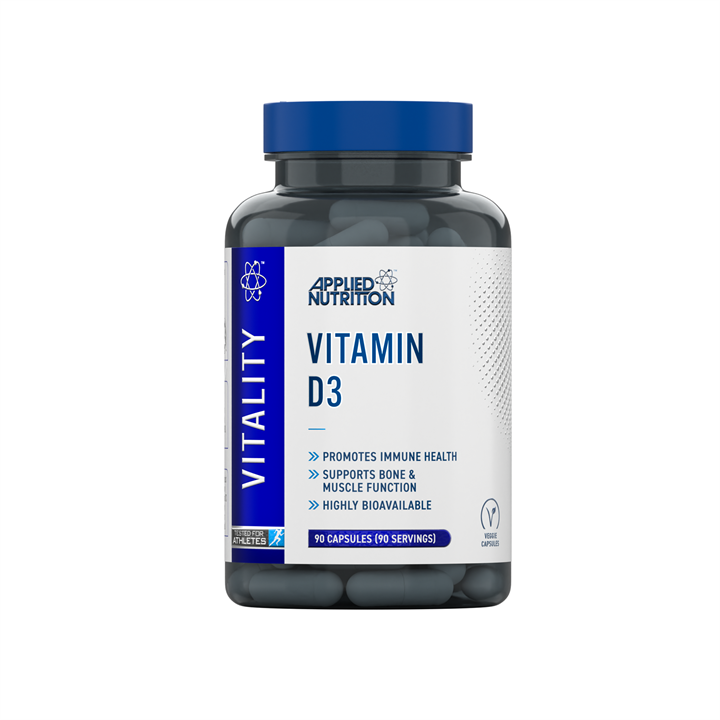 Applied Nutrition VITALITY Vitamin D3 90Veg Caps