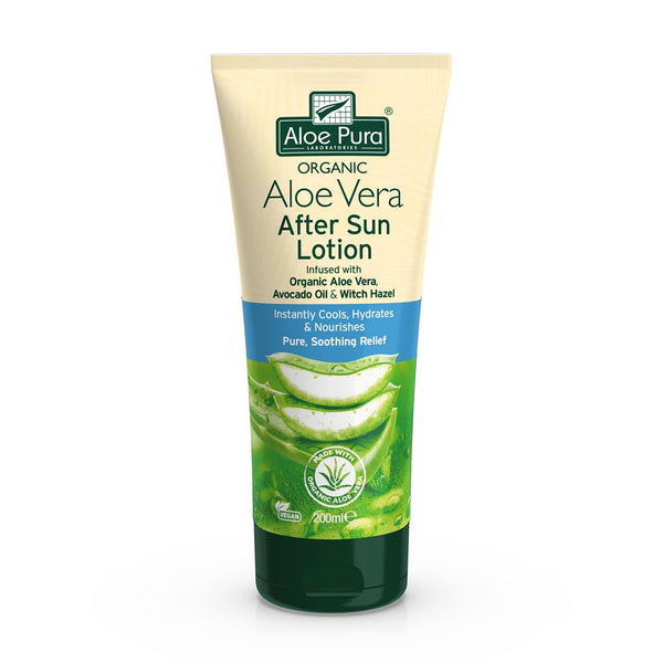 Aloe Vera After Sun Lotion 200ml, Aloe Pura