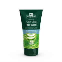 Organic Face Wash 150ml, Aloe Pura