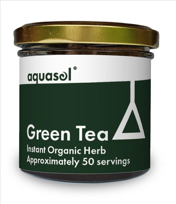 Organic Green Instant Herbal Tea 20g, Aquasol