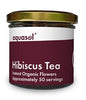 Organic Hibiscus Flower Instant Herbal Tea 20g, Aquasol