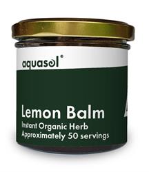 Organic Lemon Balm Instant Herbal Tea 20g, Aquasol