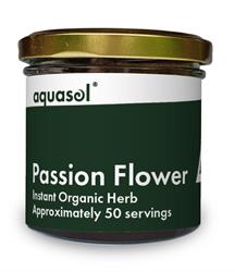 Organic Passion Flower Instant Herbal Tea 20g, Aquasol