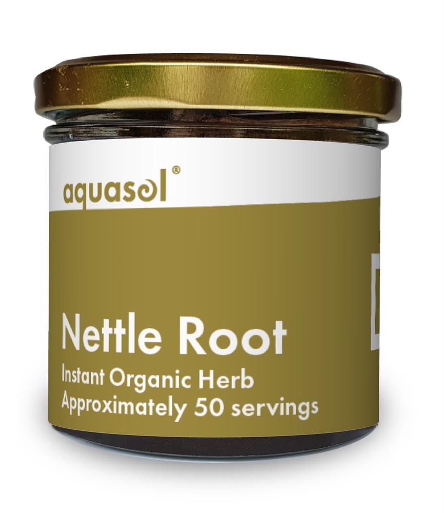 Organic Nettle Root Instant Herbal Tea 20g, Aquasol