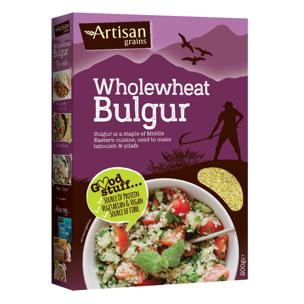 Wholewheat Bulgur 200g, Artisan Grains