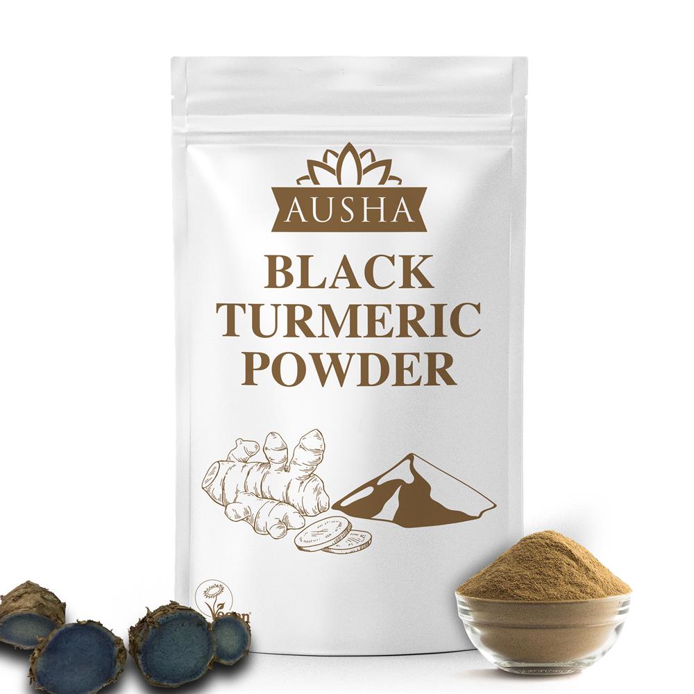 Black Turmeric Powder 100g, AUSHA