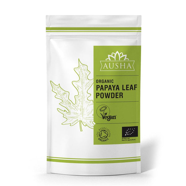 Organic Papaya Leaf Powder 100g, AUSHA