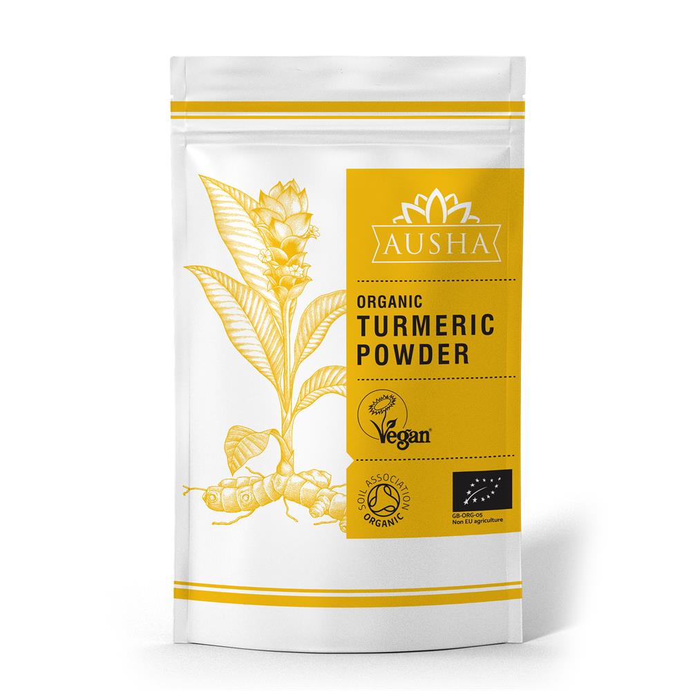 Organic Turmeric Powder 200g - 1* Star Great Taste Award, AUSHA