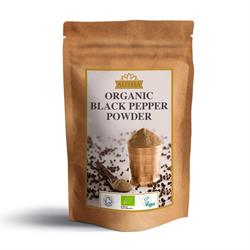 Organic Black Pepper Powder 200g - 1* Star Great Taste Award, AUSHA