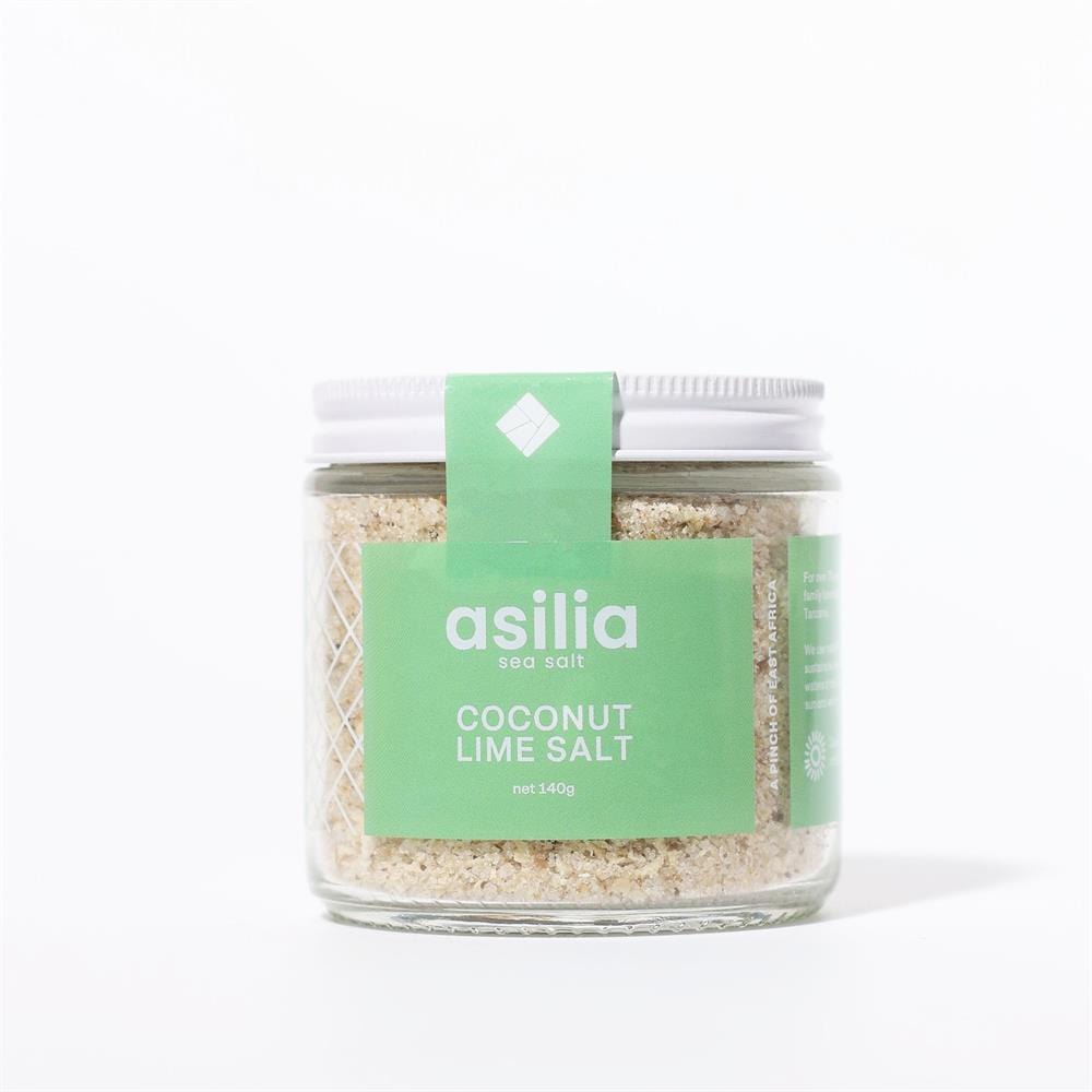 Coconut Lime Salt - The Zesty Blend 140g, Asilia Salt