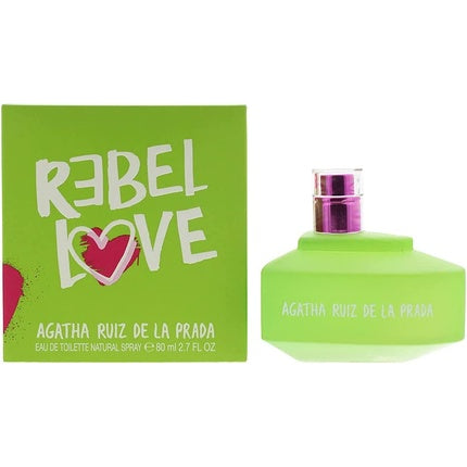 Agatha Ruiz De La Prada Rebel Love Eau De Toilette 80ml