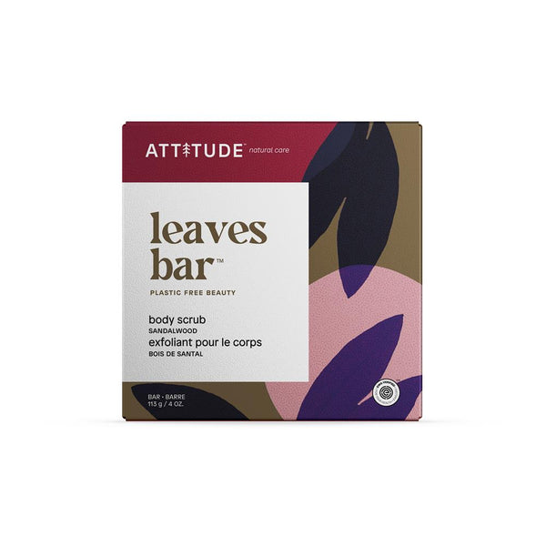 Body Scrub Leaves Bar - Sandalwood, Attitude