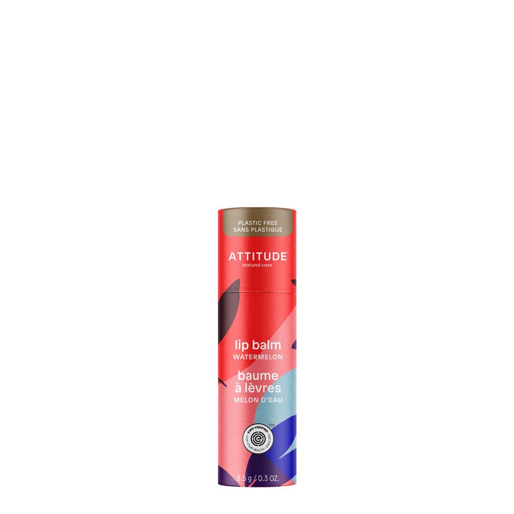 Plastic-Free Lip balm WATERMELON 85g, Attitude