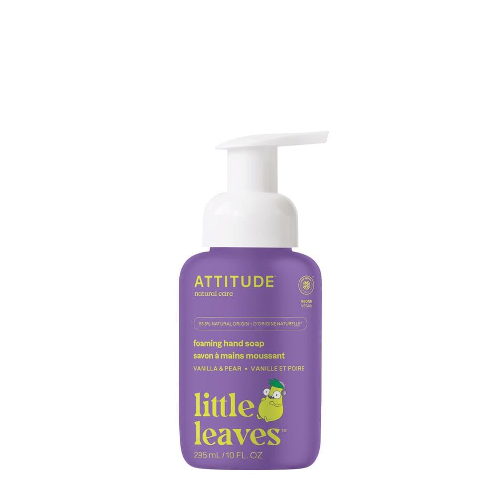 Little Leaves - Foaming Hand Soap - Vanilla and Pear 295ml, Attitude