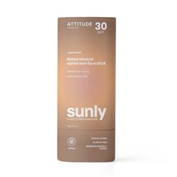 Sunly - Sunscreen Stick - Tinted - Unscented - 30 SPF - 20 g, Attitude