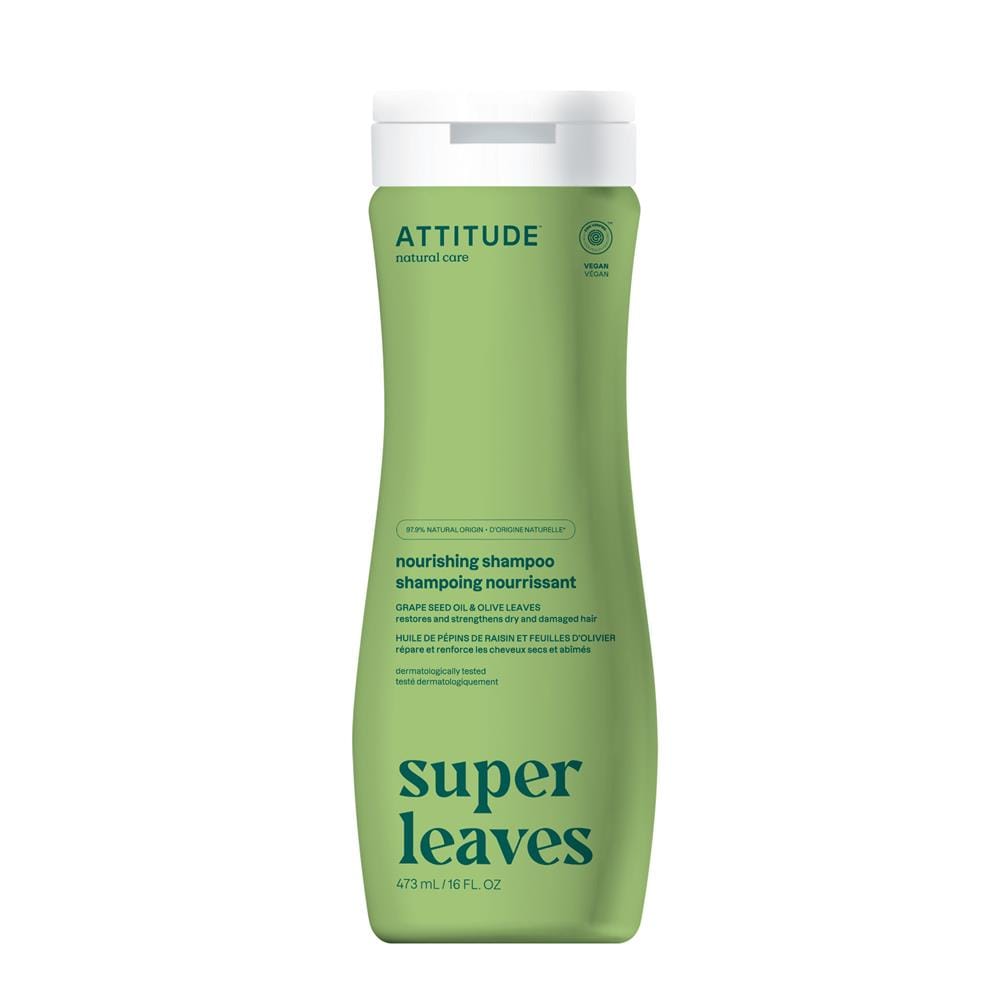 Super Leaves Shampoo - Nourishing & Strengthening 473ml, Attitude