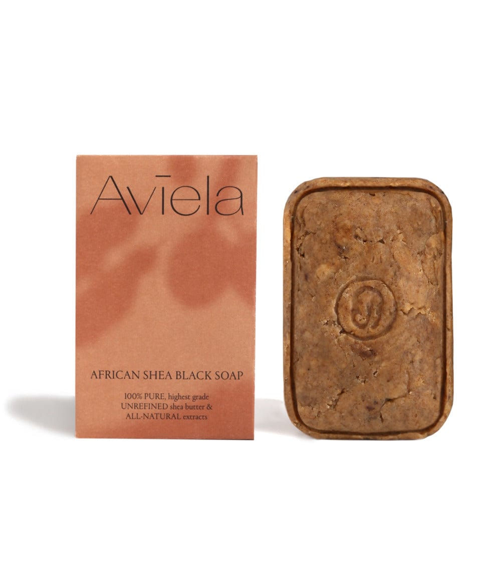 African Shea Black Soap 120g, Aviela