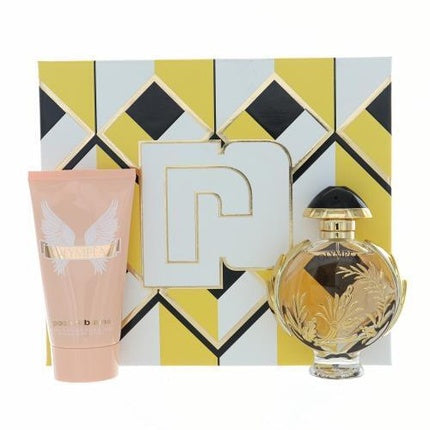 Paco Rabanne Olympea Solar Gift Set 50ml Eau De Parfum Spray + 75ml Body Lotion