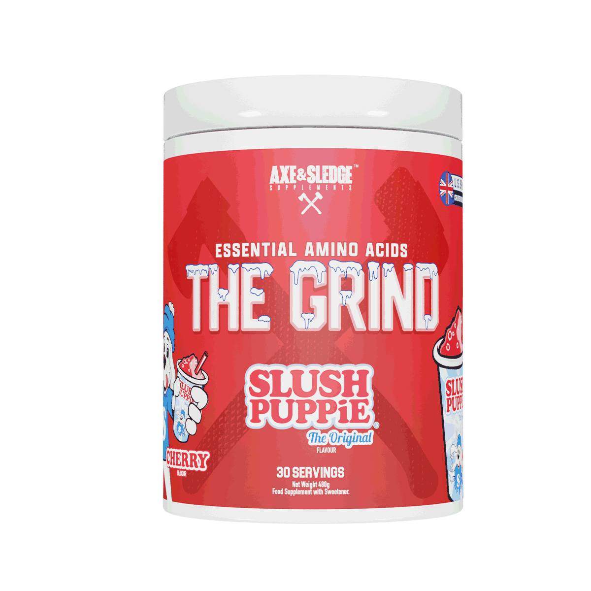 Axe & Sledge Supplements The Grind 480g SLUSH PUPPiE Cherry