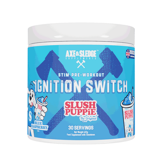 Axe & Sledge Supplements Ignition Switch 432g SLUSH PUPPiE Blue Raspberry