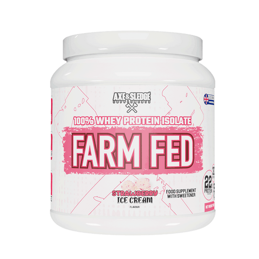 Axe & Sledge Supplements Farm Fed 792g Strawberry Ice Cream