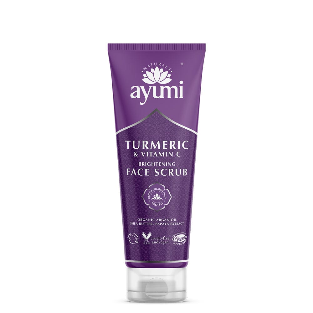 Turmeric & Vitamin C Face Scrub 125ml, Ayumi