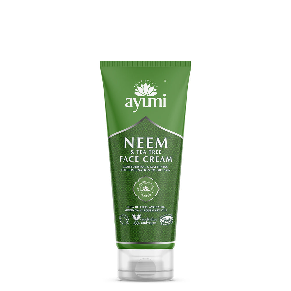 Neem & Tea Tree Face Cream 100ml, Ayumi