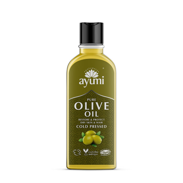 Ayumi Pure Olive Oil Cold Pressed 150ml, Ayumi