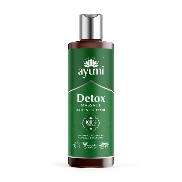 Detox Massage & Body Oil 250ml, Ayumi