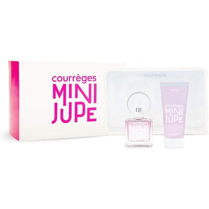 Courrèges Mini Jupe 2 Piece Gift Set: Eau De Parfum 50ml - Body Cream 150ml