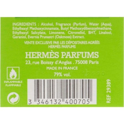 HERMES Jardin Sur Le Toit Eau de Toilette 30ml