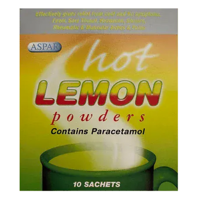 Aspar Paracetamol Powder Sachets Pack of 10