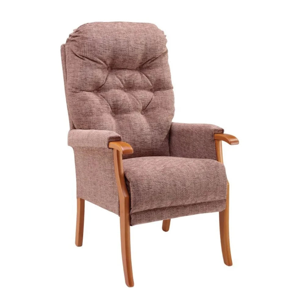Silla junto al fuego de avon